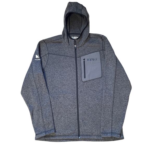 KUIU Other - KUIU Base Camp Hooded Sweater Gray XL